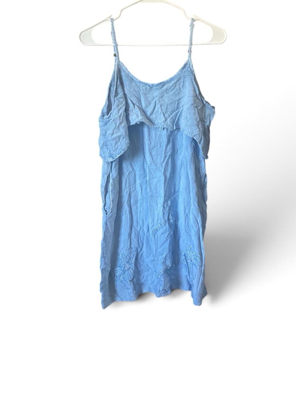 Raya Sun light blue embroidered Dress